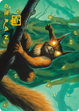 Chatterstorm Art Card (Gold-Stamped Signature) [Modern Horizons 2 Art Series] | North Game Den