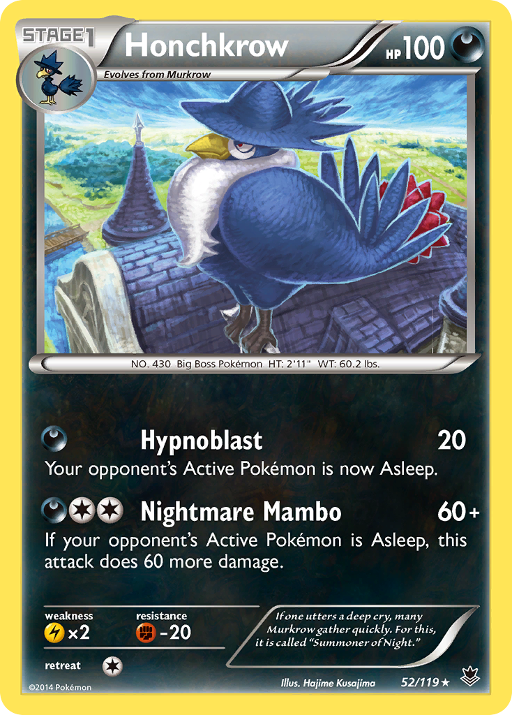 Honchkrow (52/119) [XY: Phantom Forces] | North Game Den