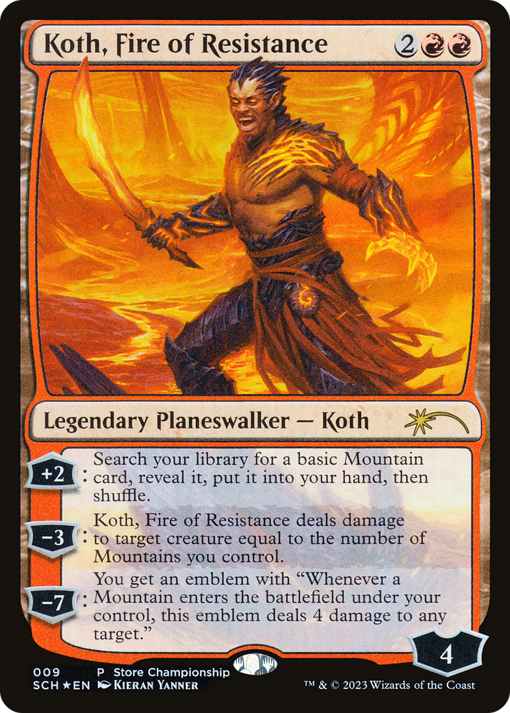 Koth, Fire of Resistance [Store Championships 2023] | North Game Den