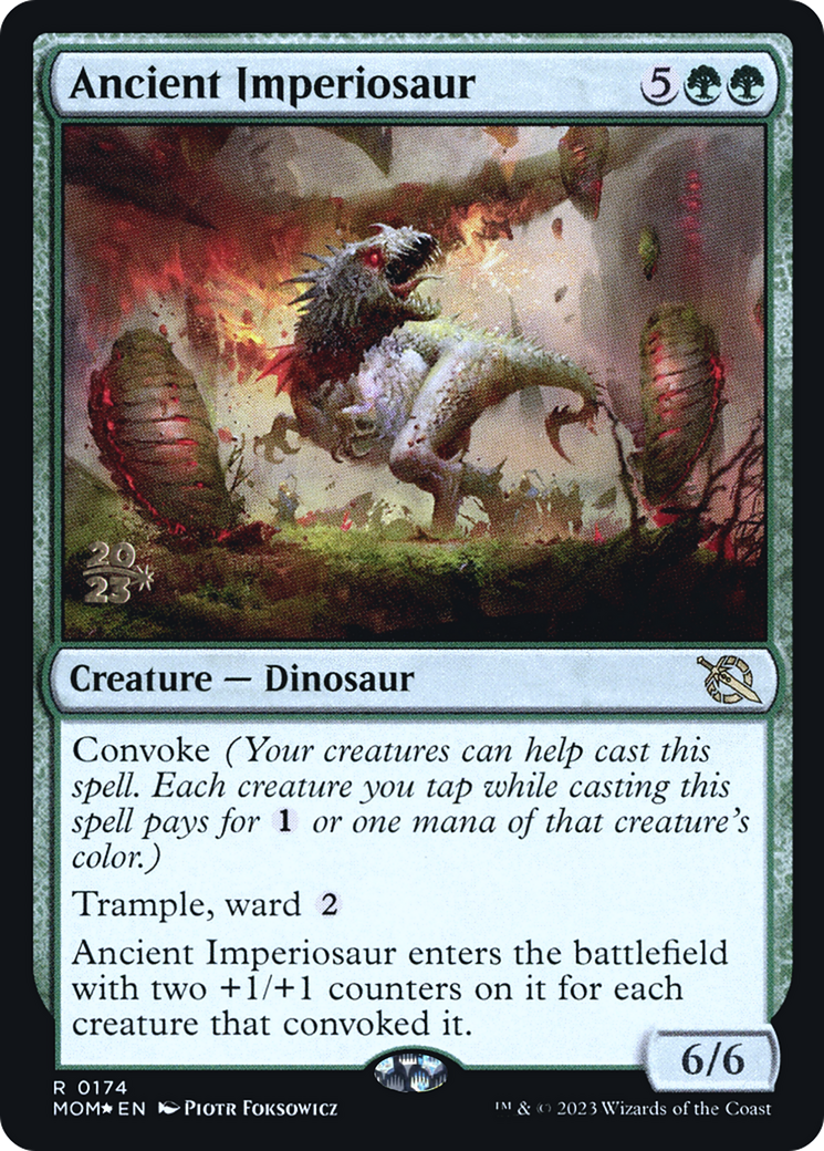 Ancient Imperiosaur [March of the Machine Prerelease Promos] | North Game Den