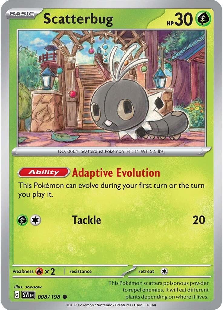 Scatterbug (008/198) [Scarlet & Violet: Base Set] | North Game Den