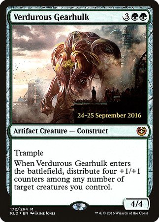 Verdurous Gearhulk [Kaladesh Promos] | North Game Den