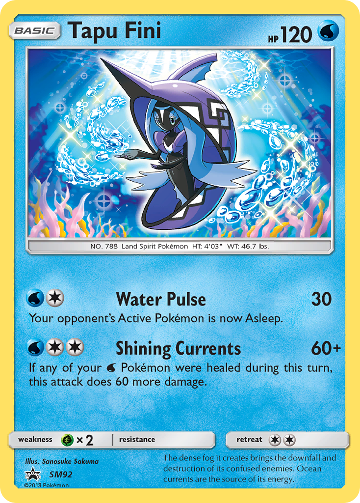 Tapu Fini (SM92) [Sun & Moon: Black Star Promos] | North Game Den