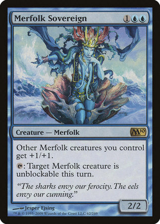 Merfolk Sovereign [Magic 2010] | North Game Den