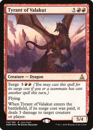 Tyrant of Valakut [Oath of the Gatewatch Promos] | North Game Den