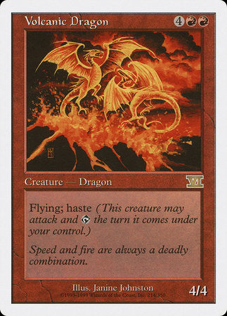 Volcanic Dragon [Classic Sixth Edition] | North Game Den