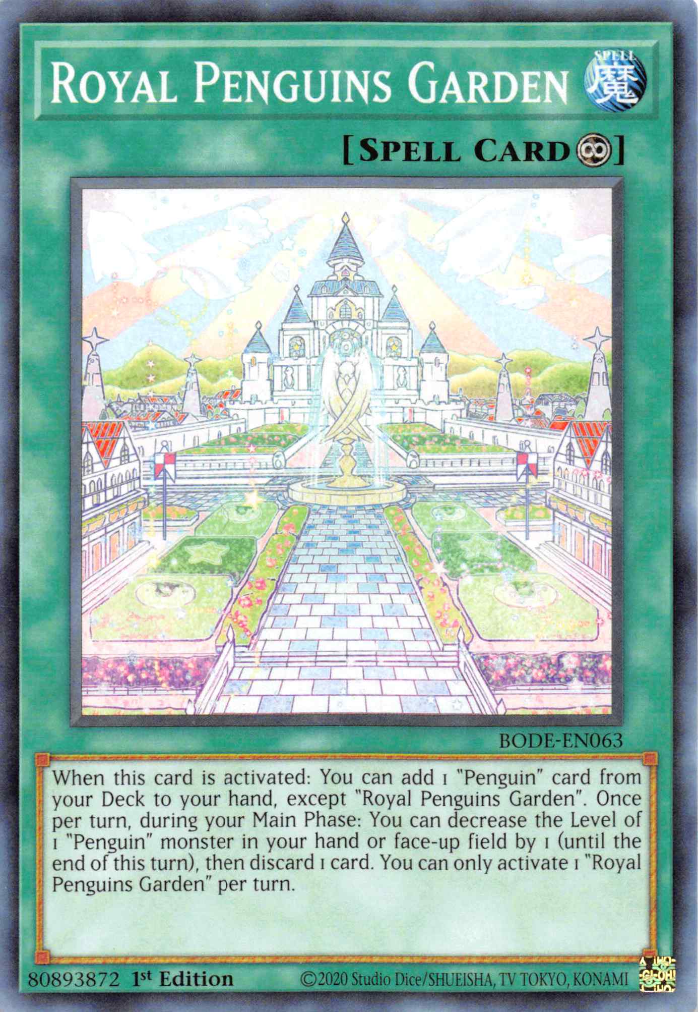 Royal Penguins Garden [BODE-EN063] Common | North Game Den