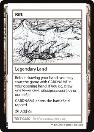 Rift (2021 Edition) [Mystery Booster Playtest Cards] | North Game Den