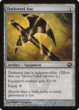 Darksteel Axe [Scars of Mirrodin] | North Game Den