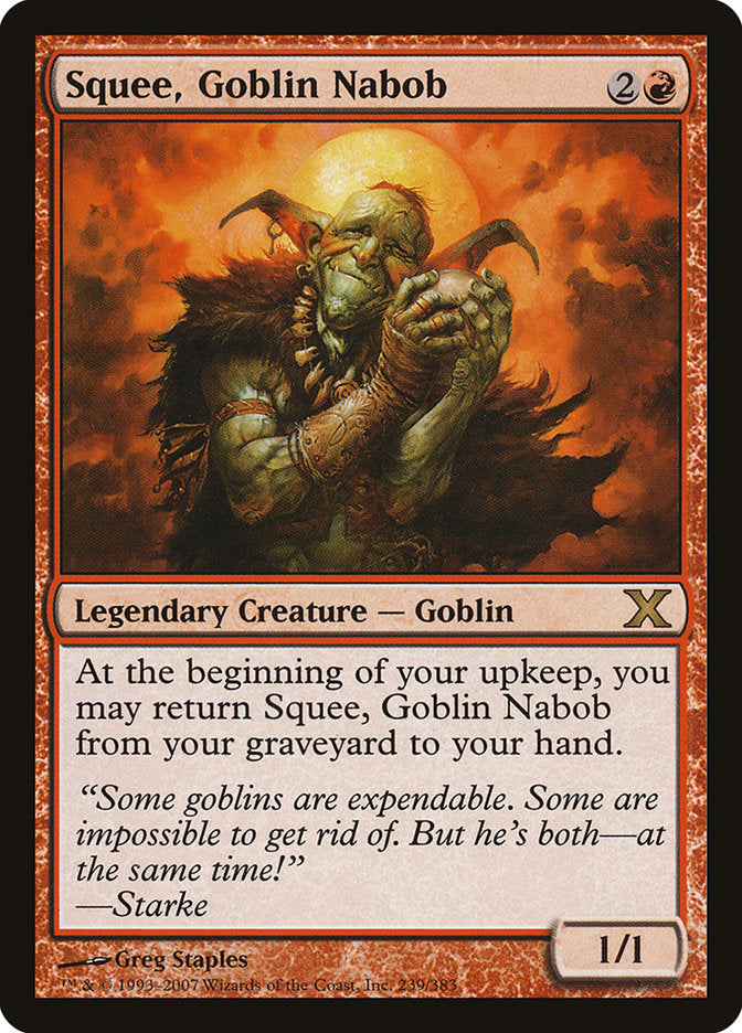 Squee, Goblin Nabob [Tenth Edition] | North Game Den