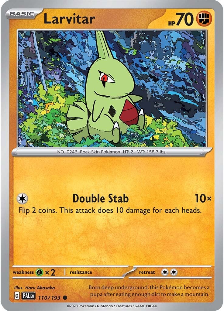 Larvitar (110/193) [Scarlet & Violet: Paldea Evolved] | North Game Den