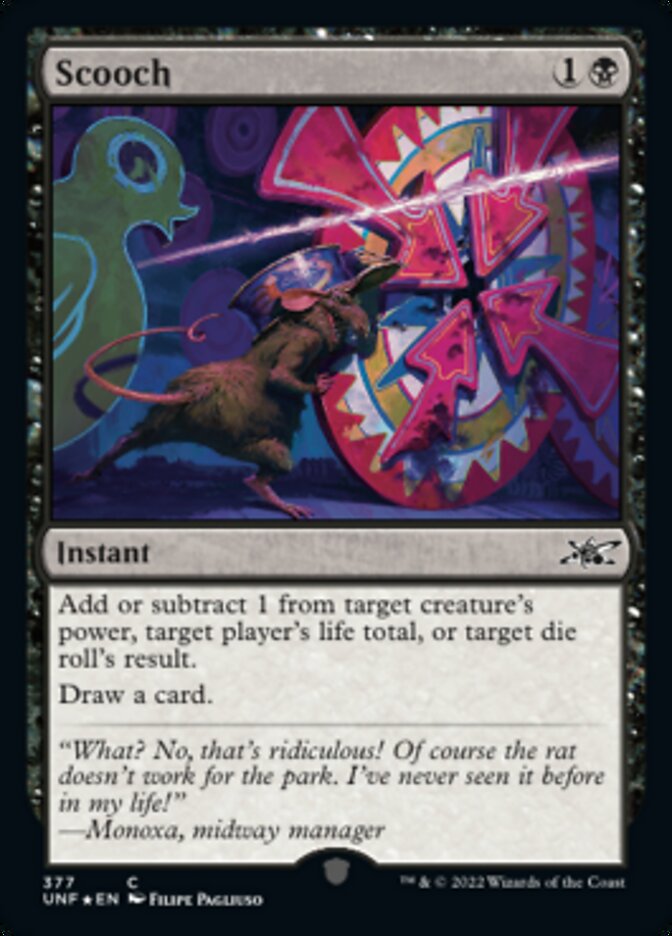 Scooch (Galaxy Foil) [Unfinity] | North Game Den