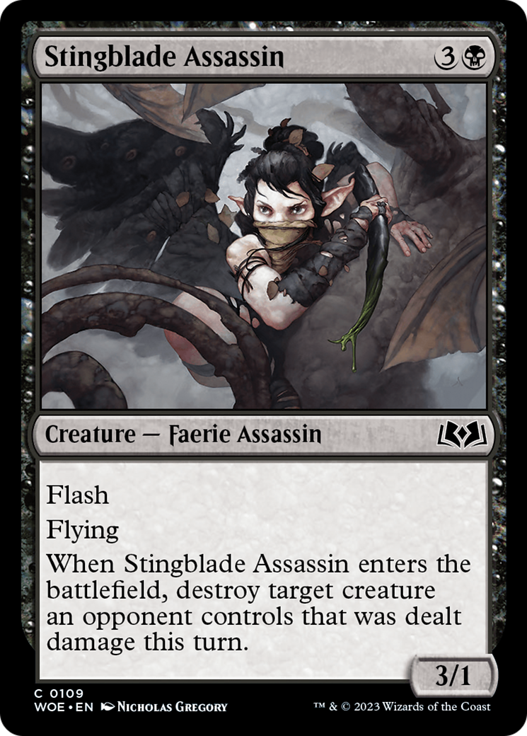 Stingblade Assassin [Wilds of Eldraine] | North Game Den