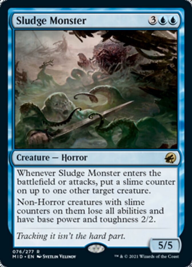 Sludge Monster [Innistrad: Midnight Hunt] | North Game Den