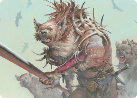 Gnoll Art Card [Dungeons & Dragons: Adventures in the Forgotten Realms Art Series] | North Game Den