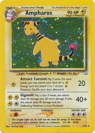 Ampharos (1/64) [Neo Revelation Unlimited] | North Game Den