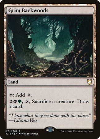 Grim Backwoods [Commander 2018] | North Game Den