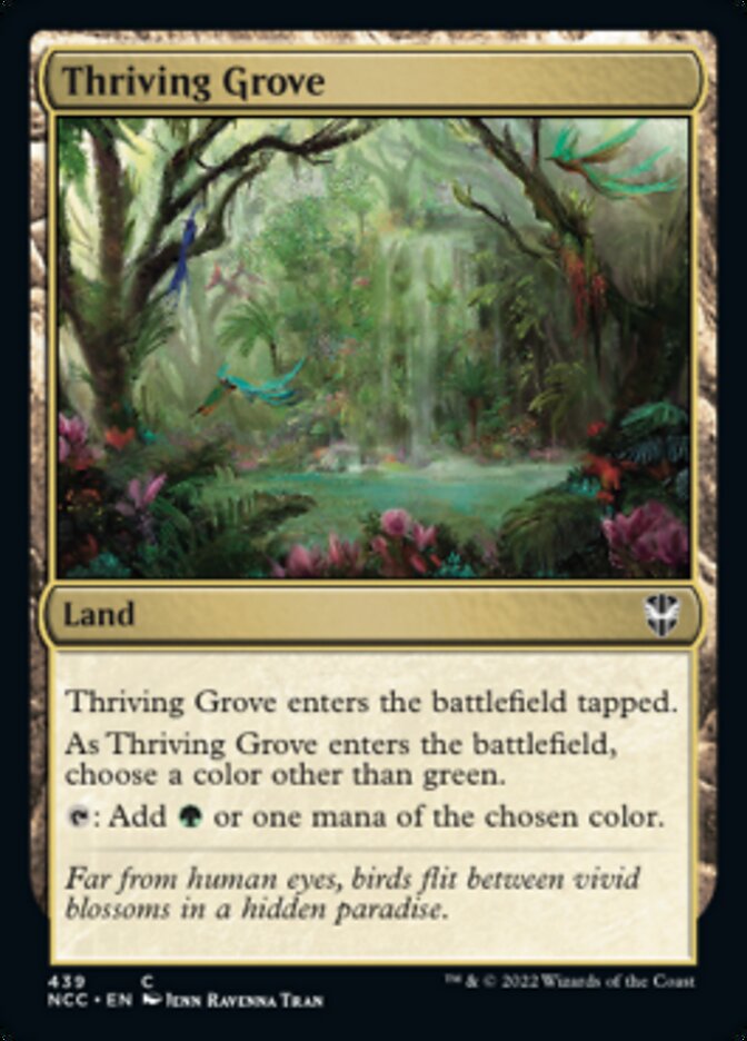 Thriving Grove [Streets of New Capenna Commander] | North Game Den