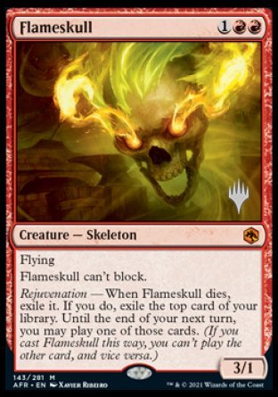 Flameskull (Promo Pack) [Dungeons & Dragons: Adventures in the Forgotten Realms Promos] | North Game Den