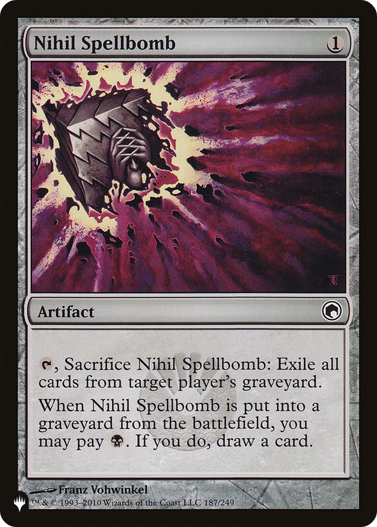 Nihil Spellbomb [The List] | North Game Den