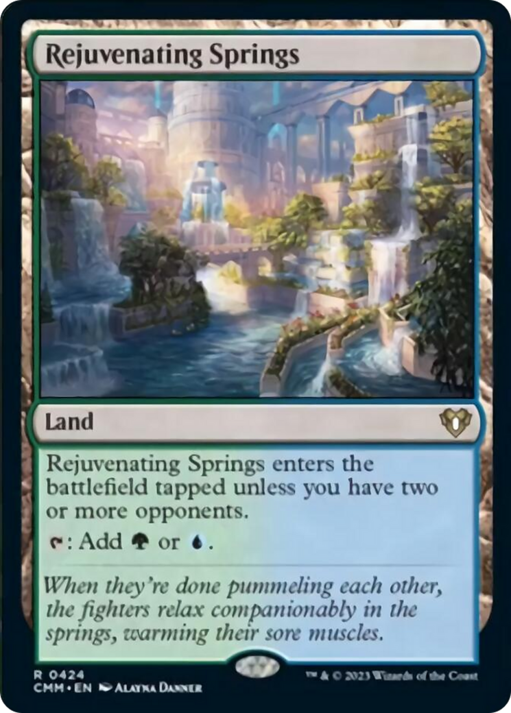 Rejuvenating Springs [Commander Masters] | North Game Den