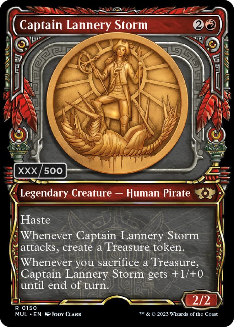 Captain Lannery Storm (Serialized) [Multiverse Legends] | North Game Den