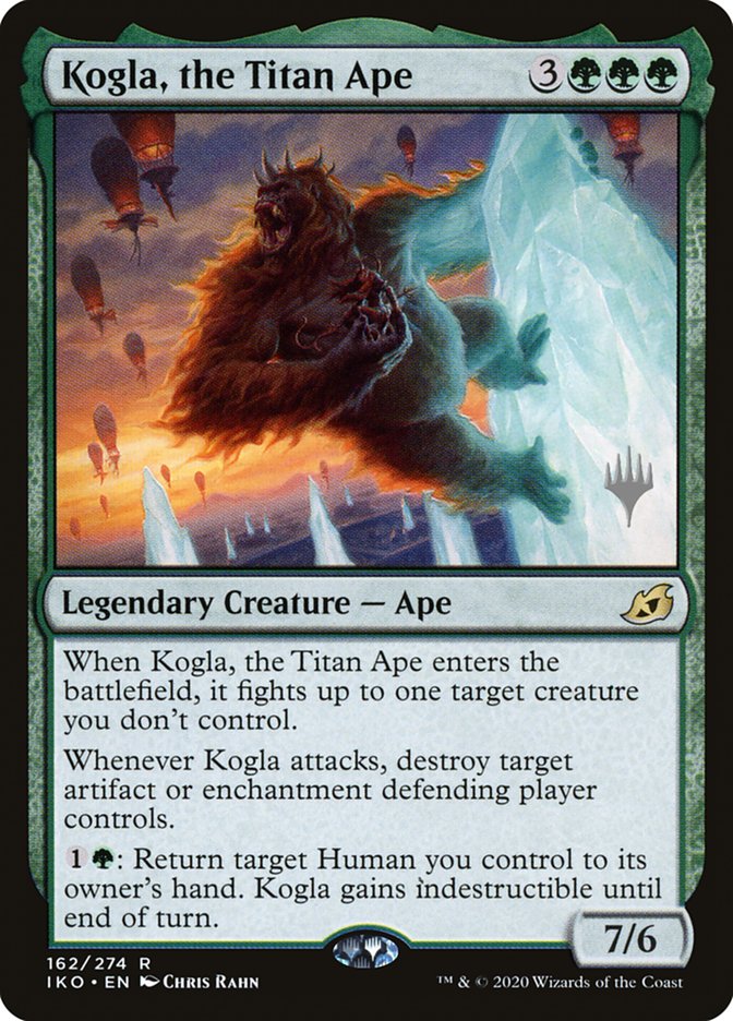 Kogla, the Titan Ape (Promo Pack) [Ikoria: Lair of Behemoths Promos] | North Game Den