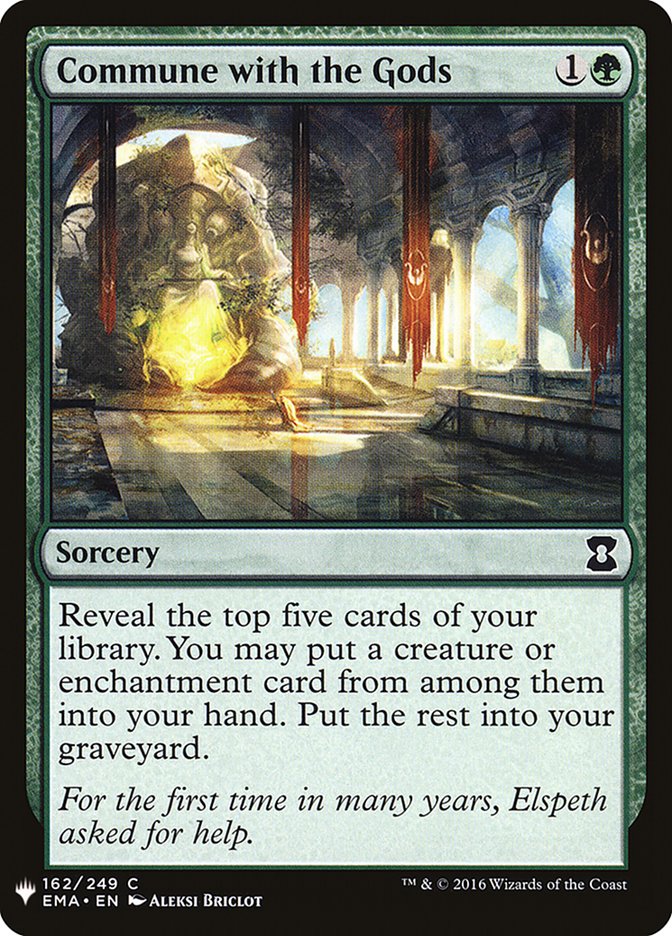Commune with the Gods [Mystery Booster] | North Game Den