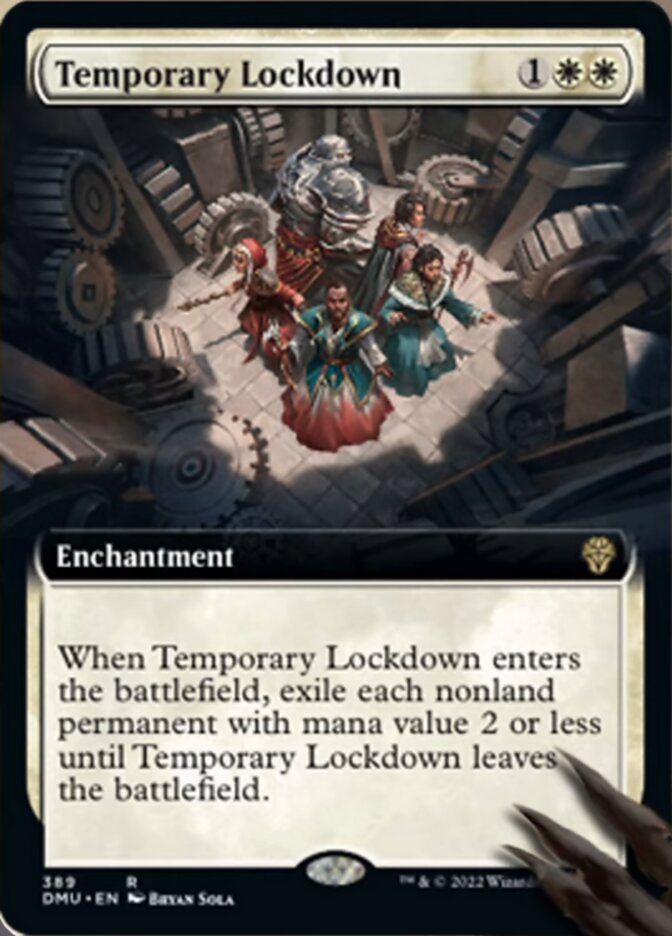 Temporary Lockdown (Extended Art) [Dominaria United] | North Game Den