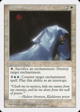 Arenson's Aura [Fifth Edition] | North Game Den