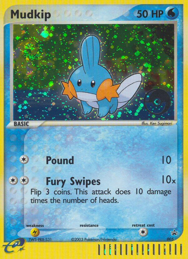 Mudkip (005) [Nintendo: Black Star Promos] | North Game Den