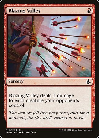 Blazing Volley [Amonkhet] | North Game Den