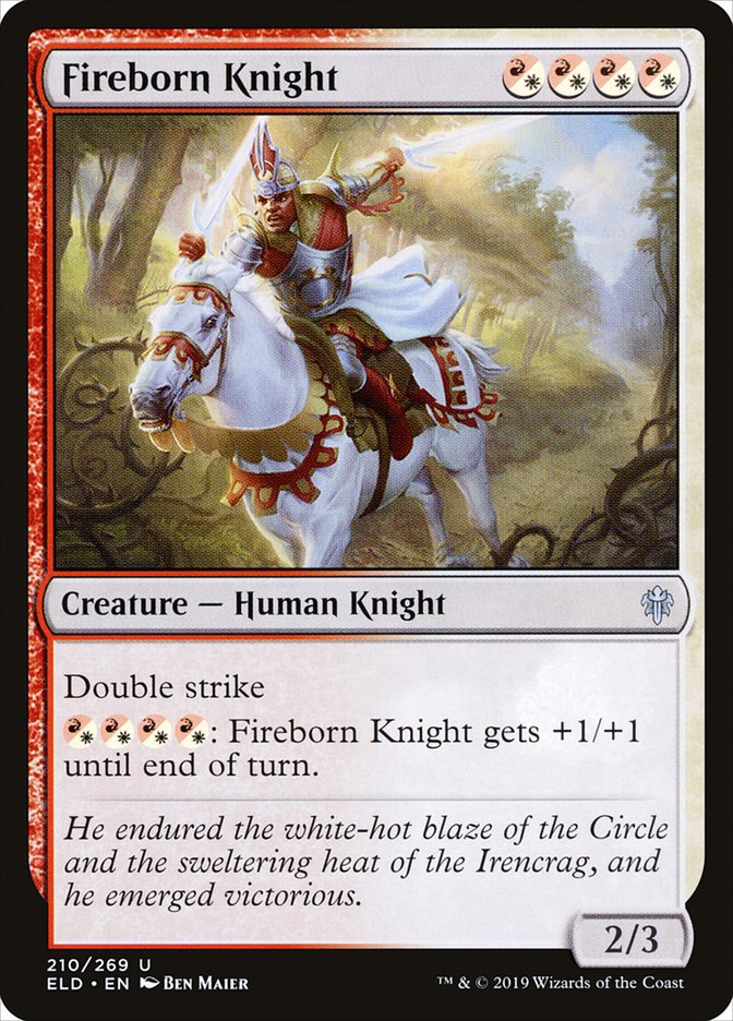 Fireborn Knight [Throne of Eldraine] | North Game Den