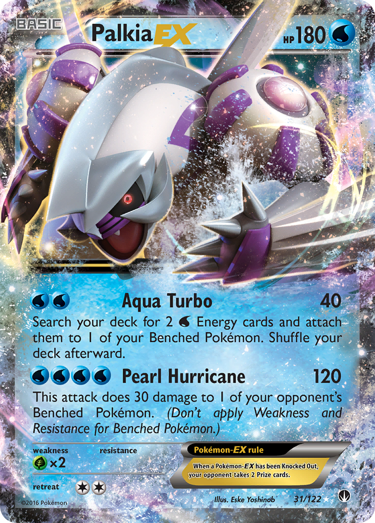 Palkia EX (31/122) [XY: BREAKpoint] | North Game Den