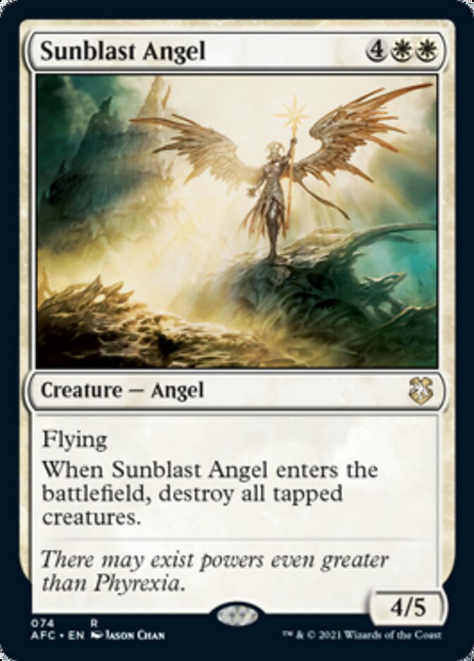 Sunblast Angel [Dungeons & Dragons: Adventures in the Forgotten Realms Commander] | North Game Den