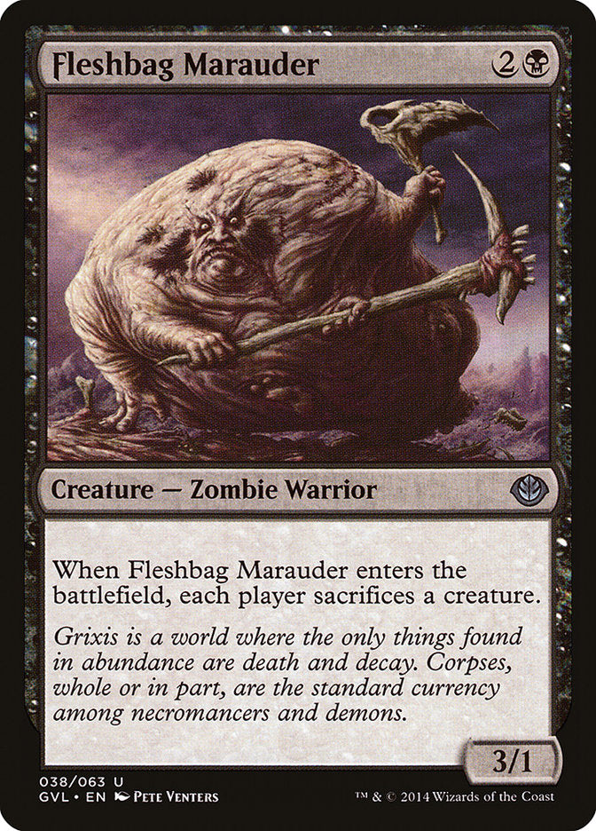 Fleshbag Marauder (Garruk vs. Liliana) [Duel Decks Anthology] | North Game Den