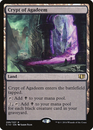 Crypt of Agadeem [Commander 2014] | North Game Den