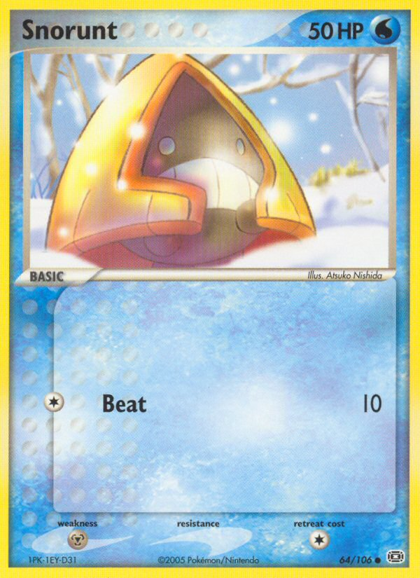 Snorunt (64/106) [EX: Emerald] | North Game Den