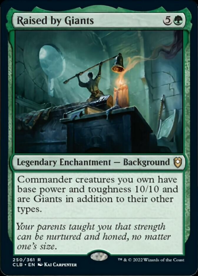 Raised by Giants [Commander Legends: Battle for Baldur's Gate] | North Game Den