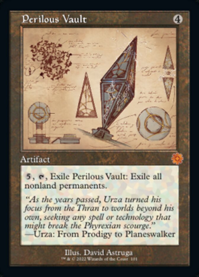 Perilous Vault (Retro Schematic) [The Brothers' War Retro Artifacts] | North Game Den