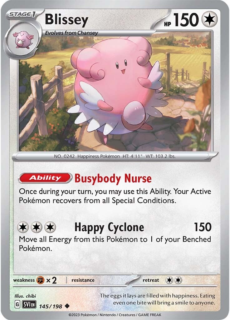 Blissey (145/198) [Scarlet & Violet: Base Set] | North Game Den