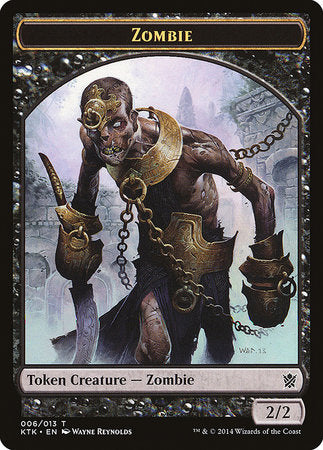 Zombie Token [Khans of Tarkir Tokens] | North Game Den