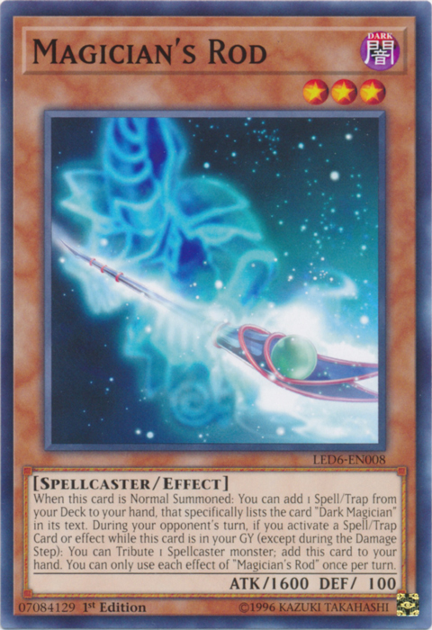 Magician's Rod [LED6-EN008] Common | North Game Den