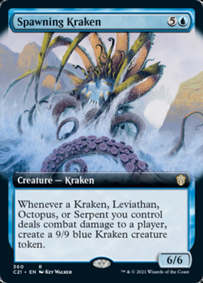 Spawning Kraken (Extended) [Commander 2021] | North Game Den