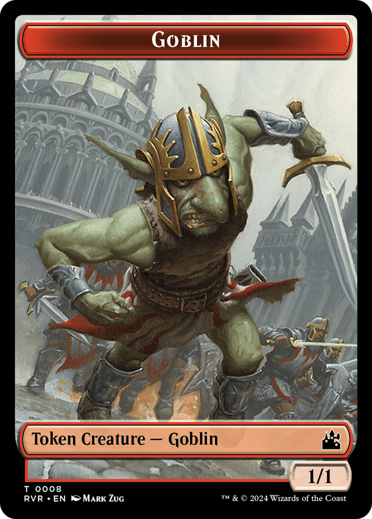 Goblin Token (0008) [Ravnica Remastered Tokens] | North Game Den