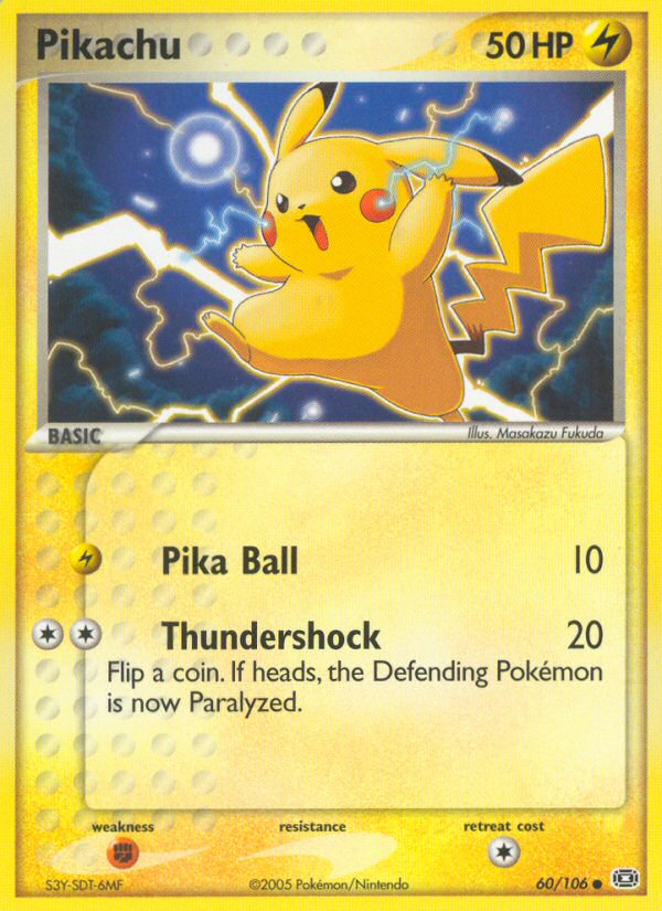 Pikachu (60/106) [EX: Emerald] | North Game Den