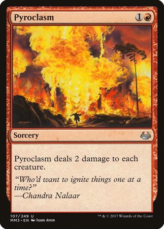 Pyroclasm [Modern Masters 2017] | North Game Den