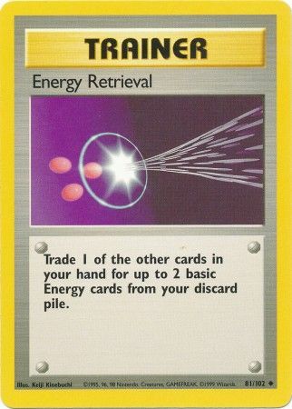 Energy Retrieval (81/102) [Base Set Unlimited] | North Game Den