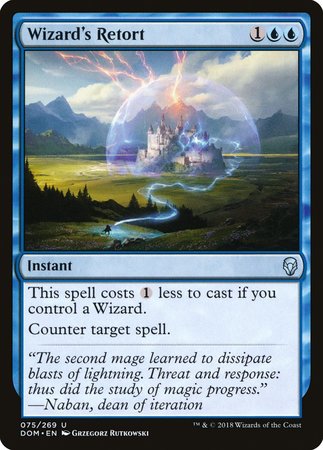 Wizard's Retort [Dominaria] | North Game Den