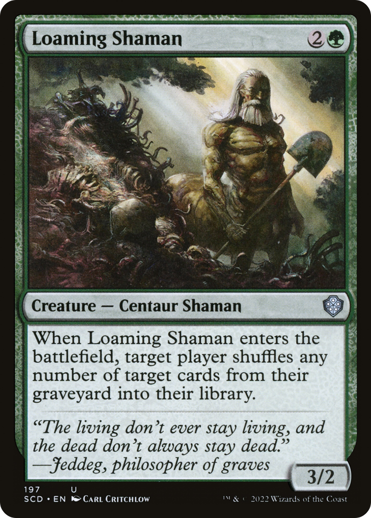 Loaming Shaman [Starter Commander Decks] | North Game Den